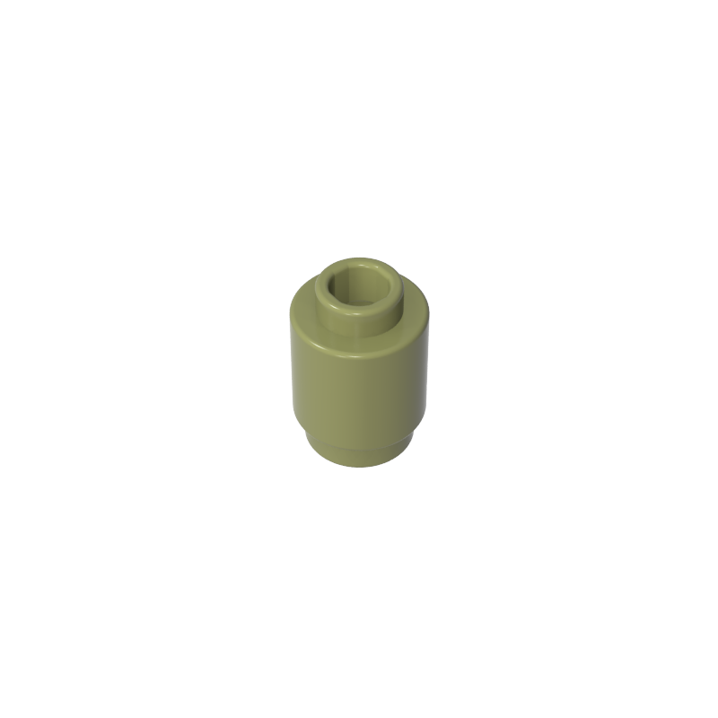 Brick Round 1 x 1 Open Stud