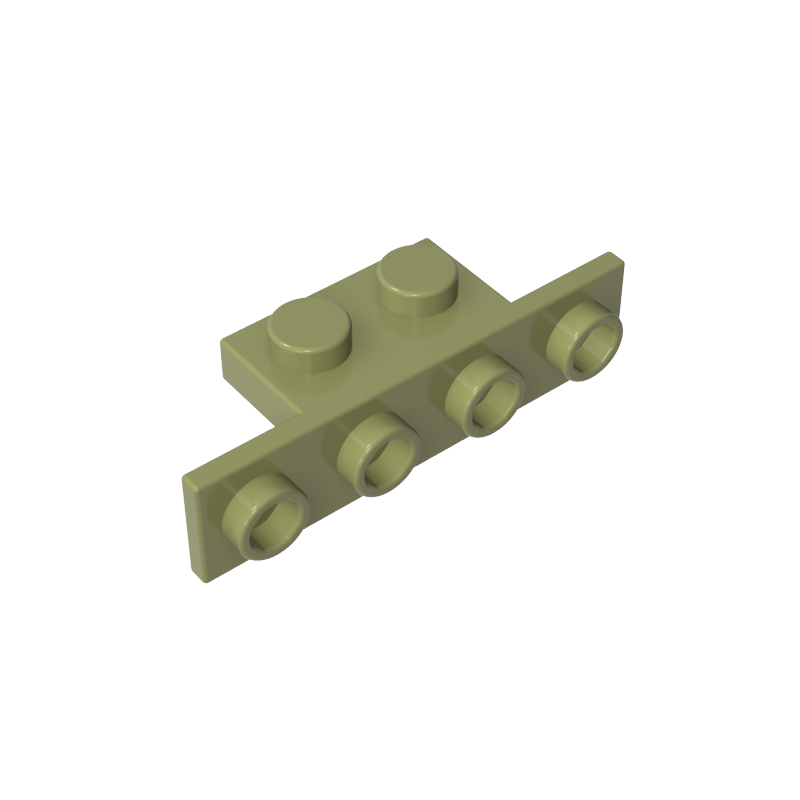 Bracket 1 x 2 - 1 x 4 [Rounded Corners]