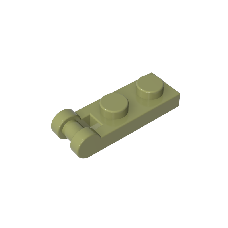 Plate Special 1 x 2 with Handle on End [Closed Ends]