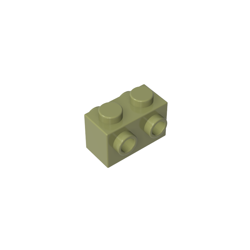 Brick Special 1 x 2 with Studs on 2 Sides
