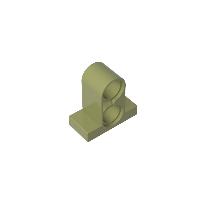 Technic Pin Connector Plate 1 x 2 x 1 2/3 [Two Holes On Top]