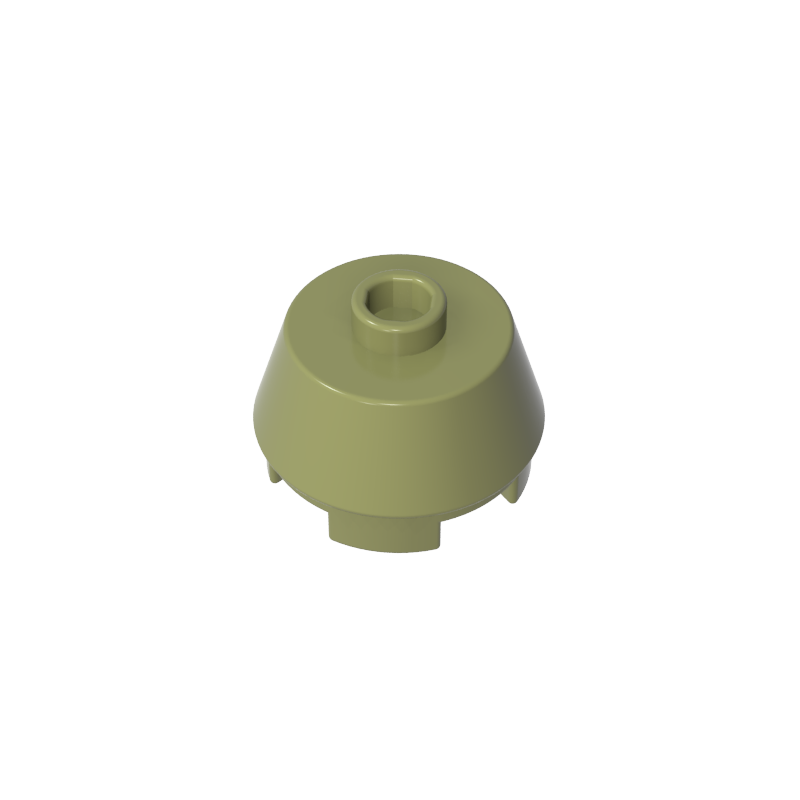 Brick Round 2 x 2 Truncated Cone
