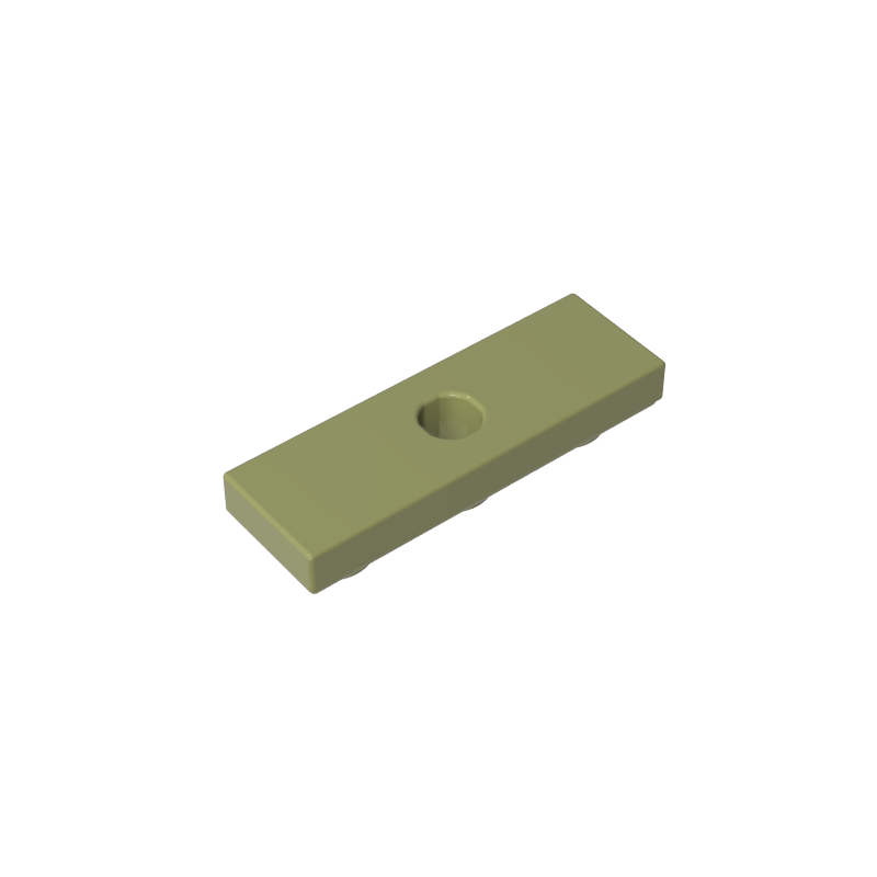 Tile Special 1 x 3 Inverted with Center Hole - Color ID 49