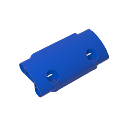 Technic Panel Curved 7 x 3 with 2 Pin Holes through Panel Surface