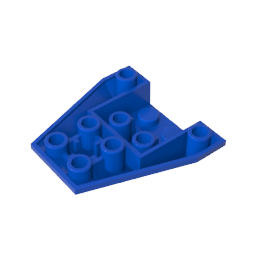 Wedge Sloped Inverted 4 x 4 Triple [4 Connections between Front Studs]
