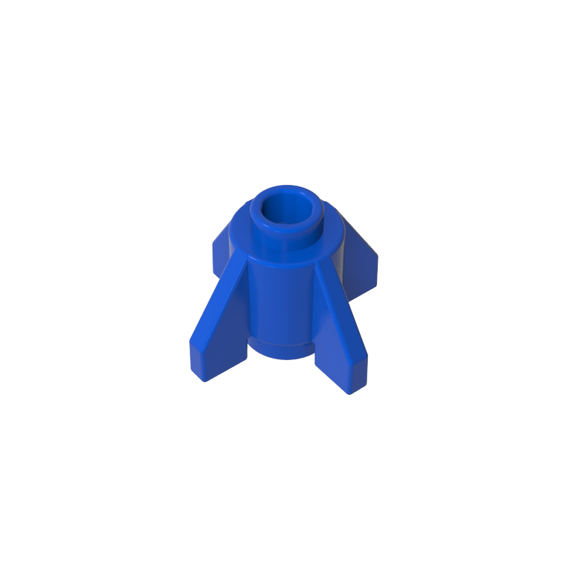 Brick Round 1 x 1 with Fins, Open Stud