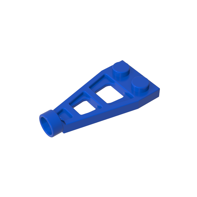 Plate Special 1 x 2 with Long Stud Receptacle (Space Wing)