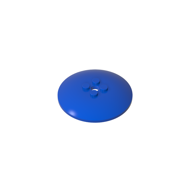 Dish 6 x 6 Inverted (Radar) with Hollow Studs