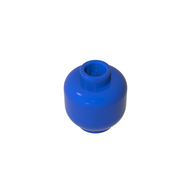 Minifig Head Plain [Blocked Open Stud]