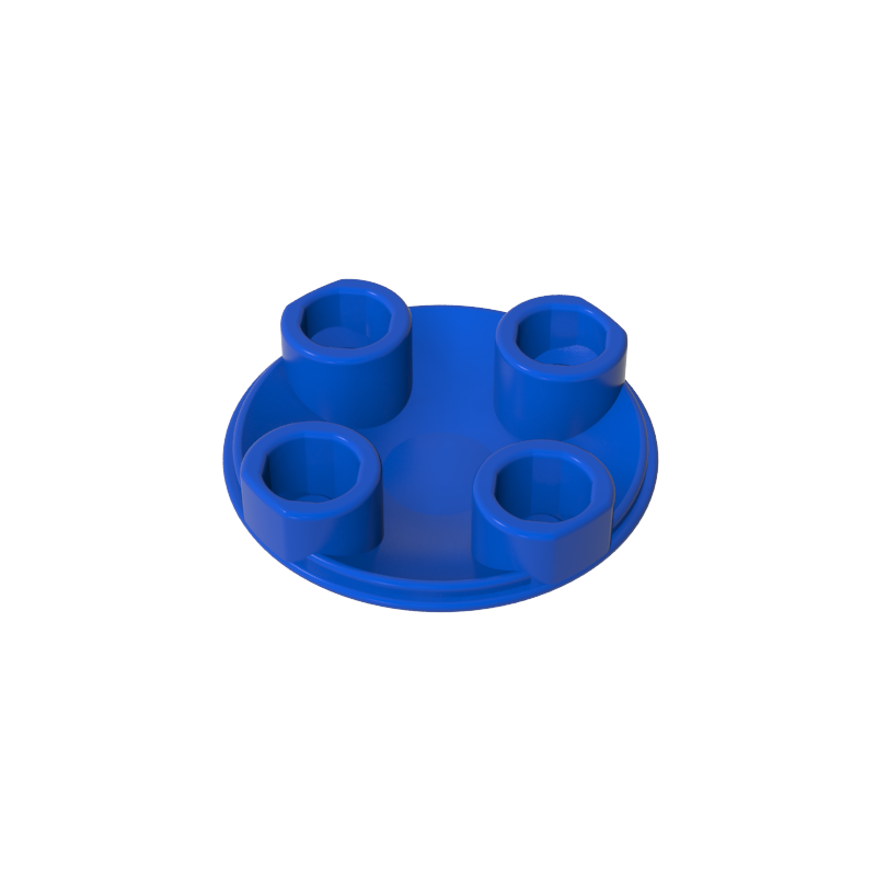Plate Round 2 x 2 with Rounded Bottom [Boat Stud]