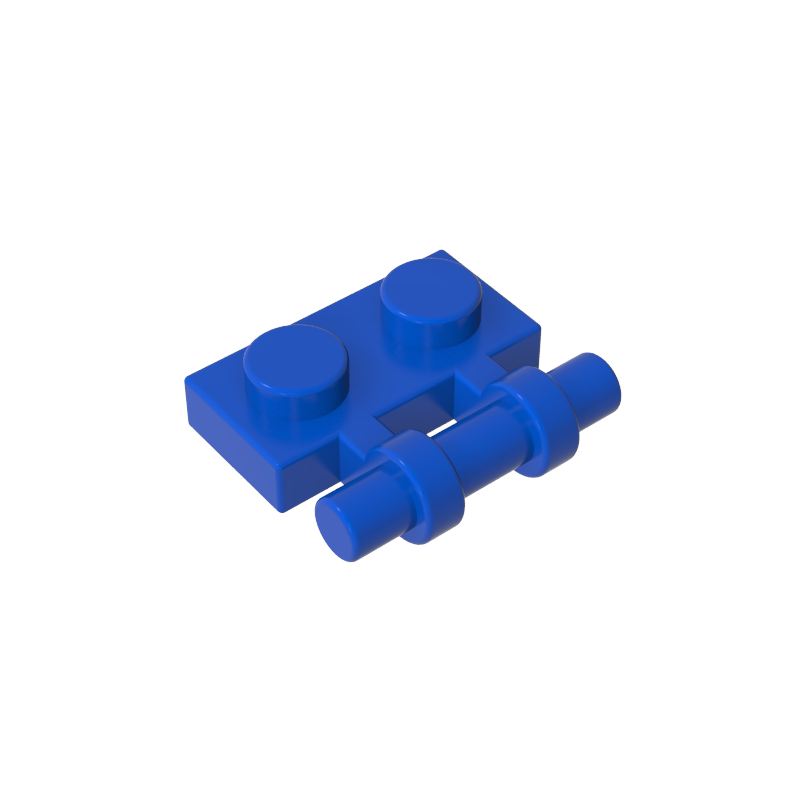 Plate Special 1 x 2 Side Handle [Free Ends]
