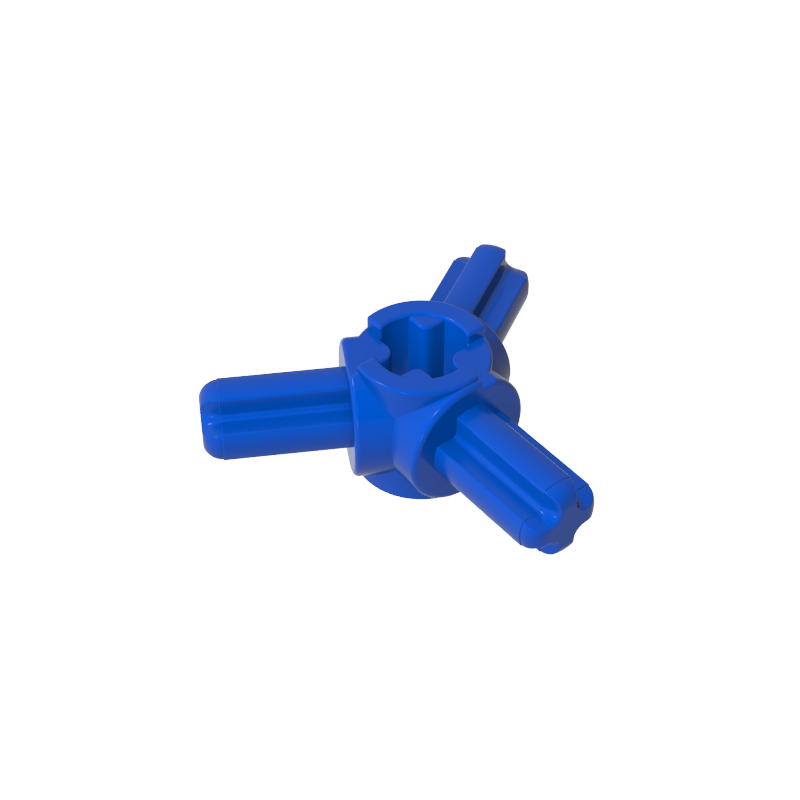 Technic Axle Connector Hub with 3 Axles at 120°