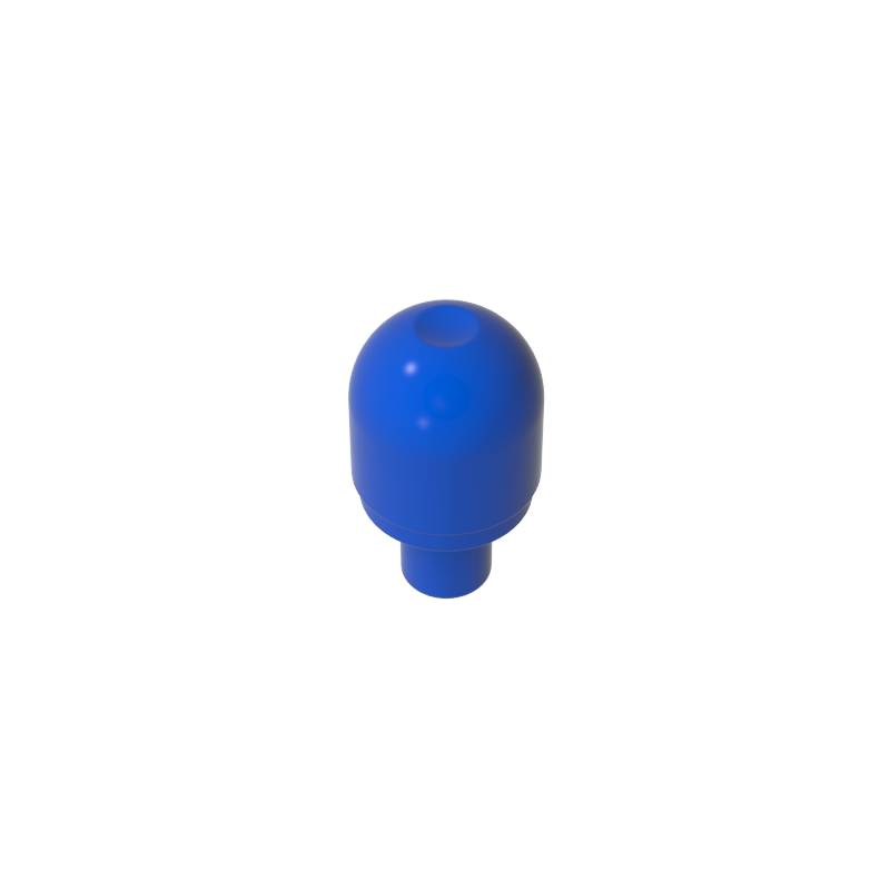 Light Cover 1 x 1 Round with Internal Bar / Bionicle Barraki Eye