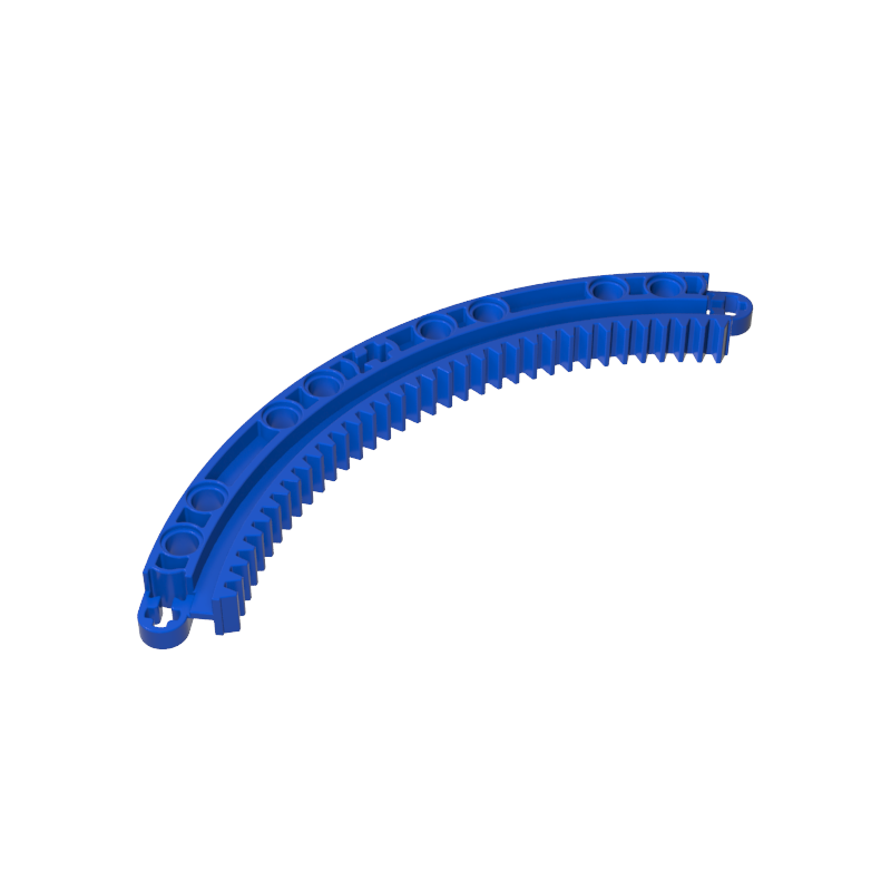 Technic Gear Rack 1/4 Circle 11 x 11, 35 Teeth - Color ID 50