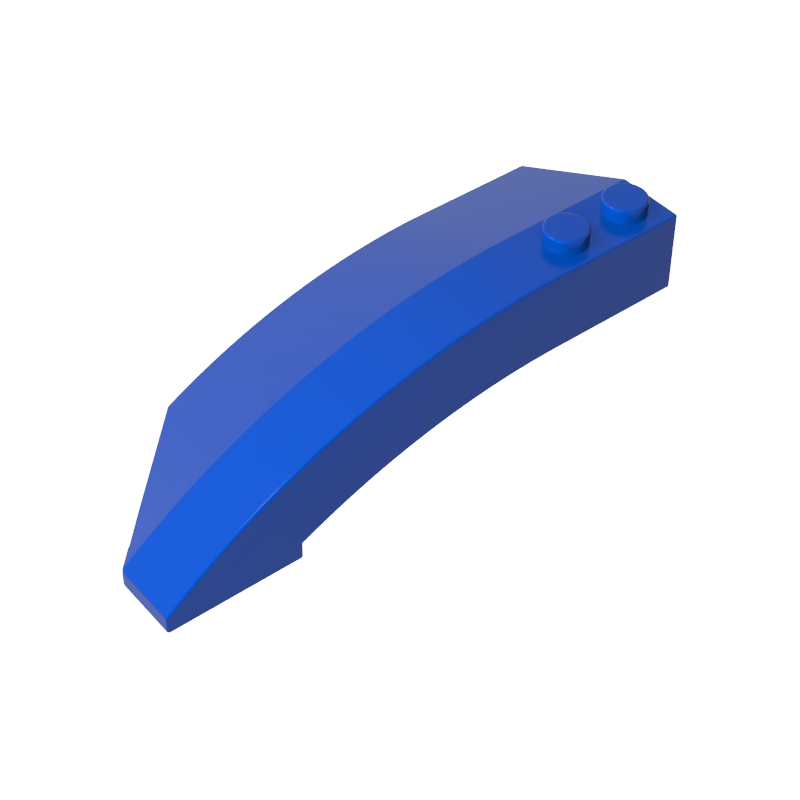 Wedge Curved 8 x 3 x 2 Open Right - Color ID 50