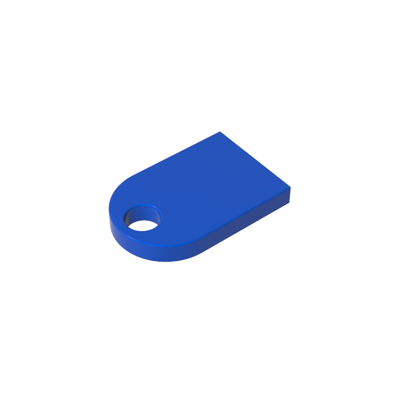 Tile Special 3 x 2 with Hole — GoBricks compatible brick