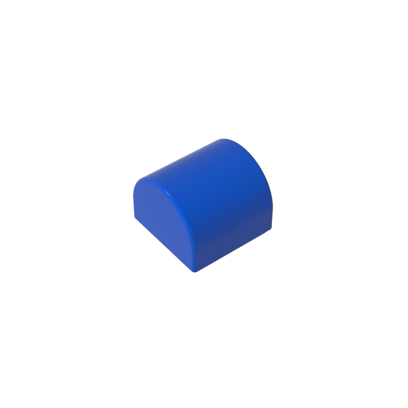 Brick Curved 1 x 1 x 2/3 Double Curved Top, No Studs