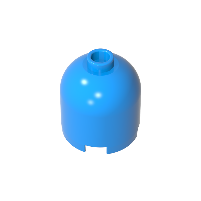 Brick Round 2 x 2 x 1 2/3 Dome Top [Hollow Stud]