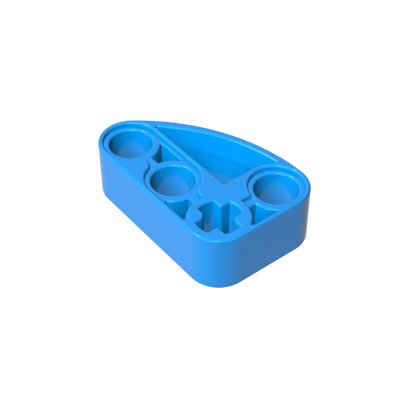 Technic Beam 2 x 3 L-Shape with Quarter Ellipse Thick