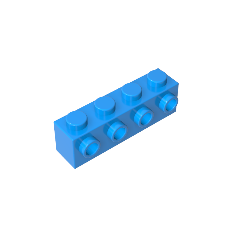 Brick Special 1 x 4 with 4 Studs on One Side