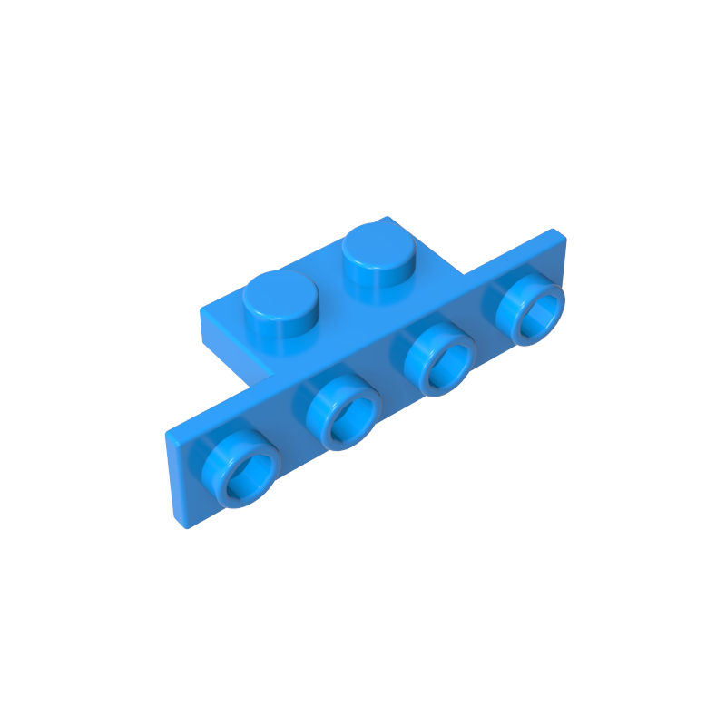Bracket 1 x 2 - 1 x 4 [Rounded Corners]