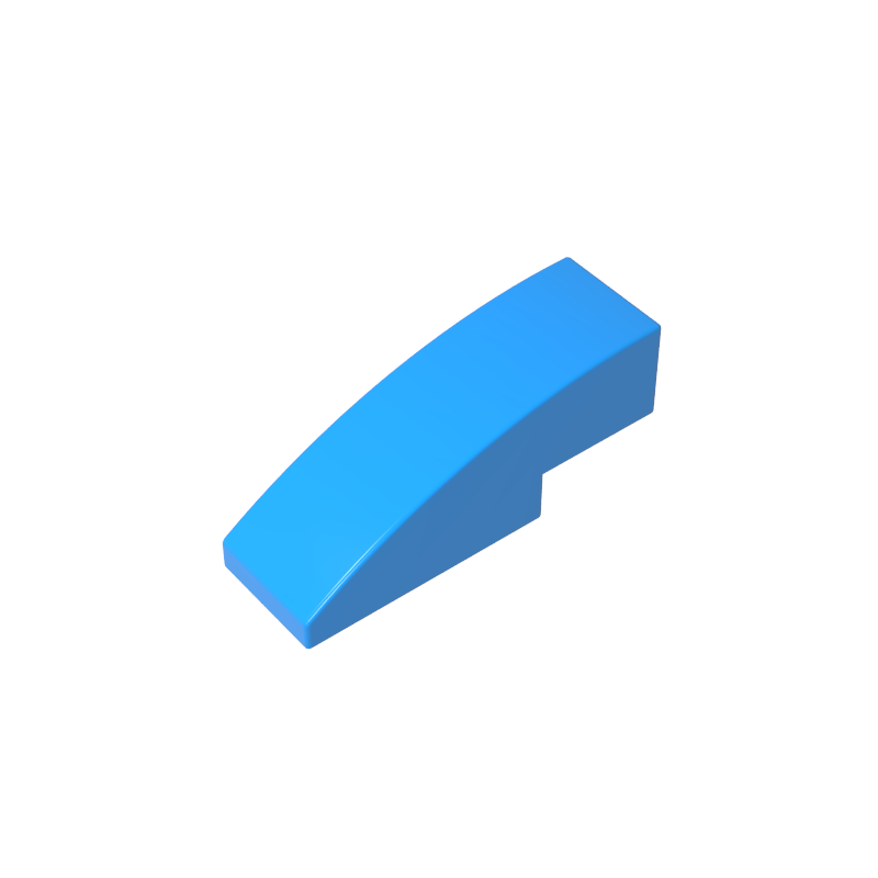 Slope Curved 3 x 1 No Studs
