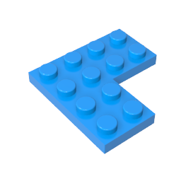 Plate 4 x 4 Corner