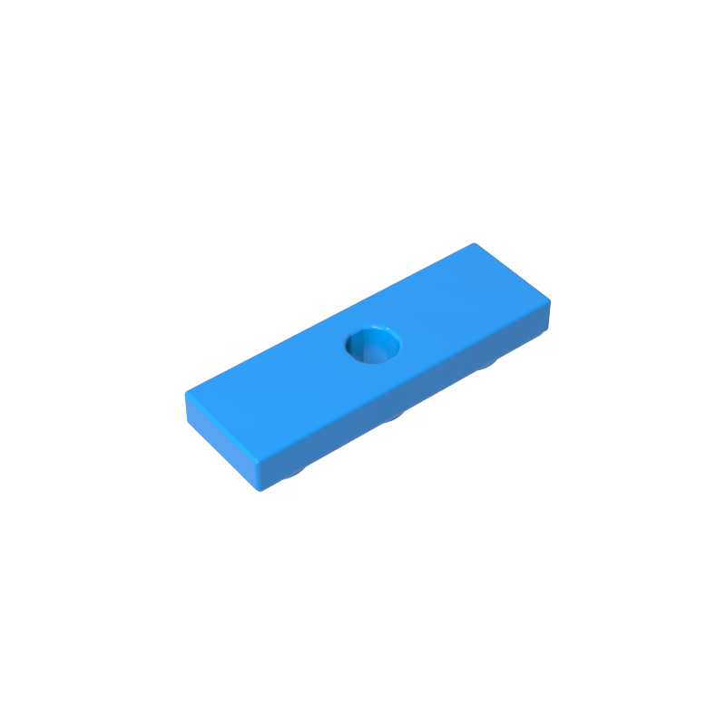 Tile Special 1 x 3 Inverted with Center Hole - Color ID 51