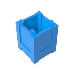 Container Box 2 x 2 x 2 - Top Opening - Color ID 51
