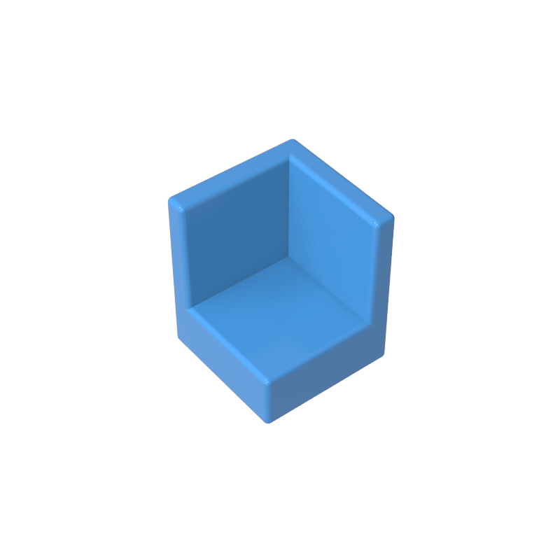 Panel 1 x 1 x 1 Corner