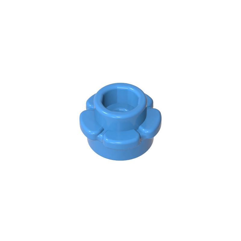 Plant, Flower, Plate Round 1 x 1 with 5 Petals