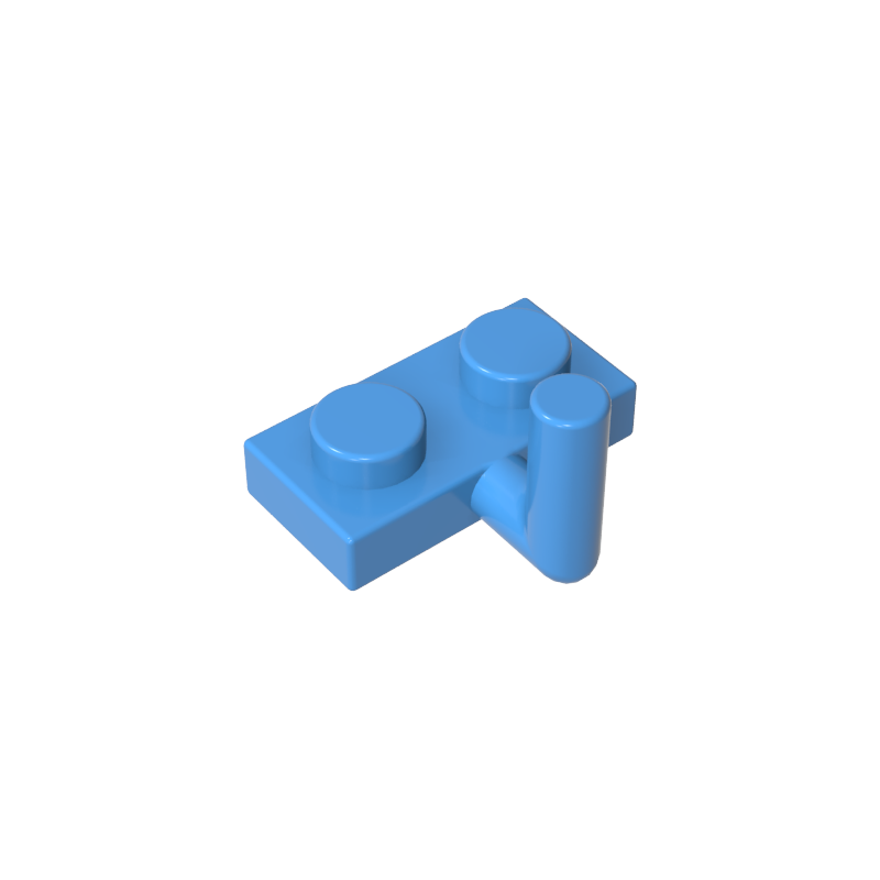 Plate Special 1 x 2 with Bar Up [Horizontal Arm 6mm]