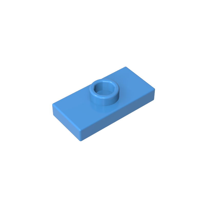 Plate Special 1 x 2 with 1 Stud with Groove and Inside Stud Holder (Jumper)