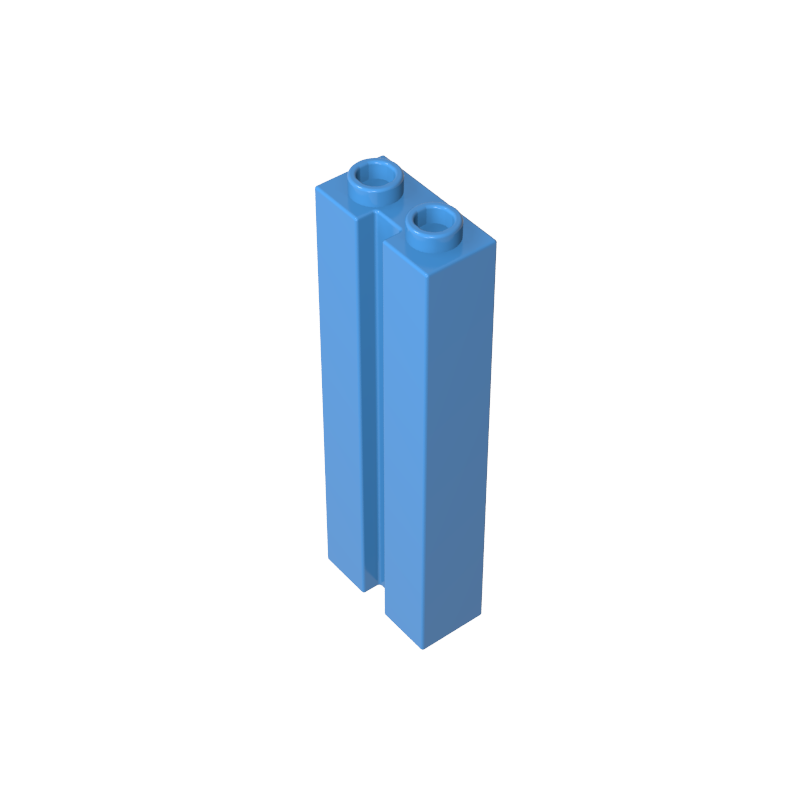 Brick Special 1 x 2 x 5 with Groove - Color ID 52