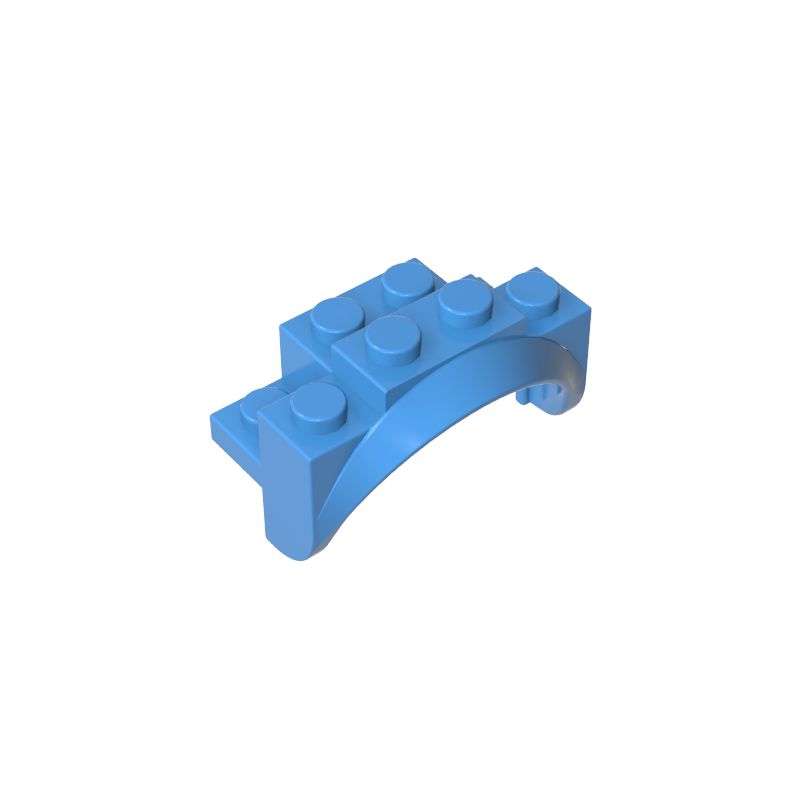 Wheel Arch, Mudguard 2 x 4 x 2 - Color ID 52