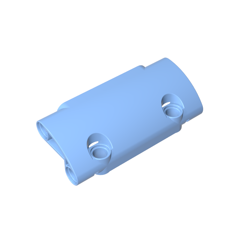 Technic Panel Curved 7 x 3 with 2 Pin Holes through Panel Surface
