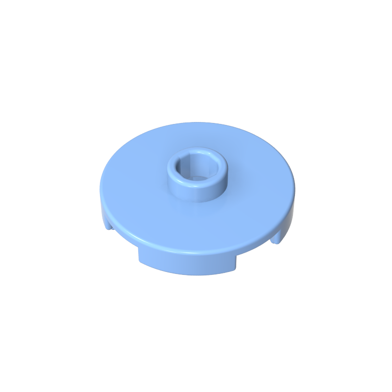 Plate Special Round 2 x 2 with Center Stud (Jumper Plate)