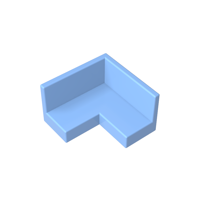 Panel 2 x 2 x 1 Corner