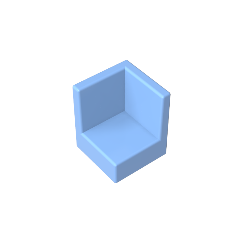 Panel 1 x 1 x 1 Corner