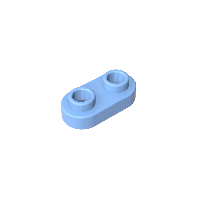 Plate Special 1 x 2 Rounded with 2 Open Studs