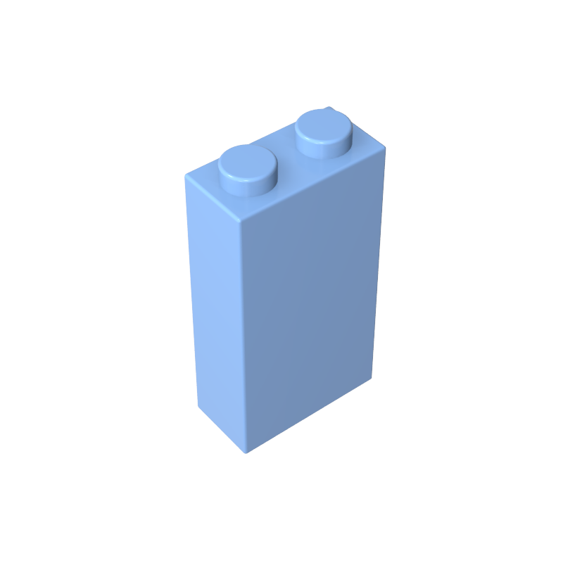 Brick 1 x 2 x 3 with Bottom Stud Holder