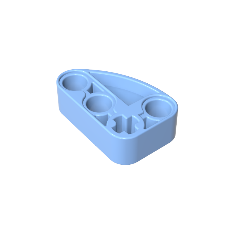 Technic Beam 2 x 3 L-Shape with Quarter Ellipse Thick