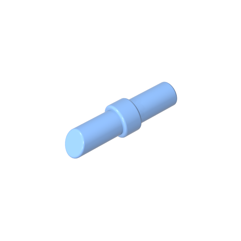 Lipstick with Light Bluish Gray Handle