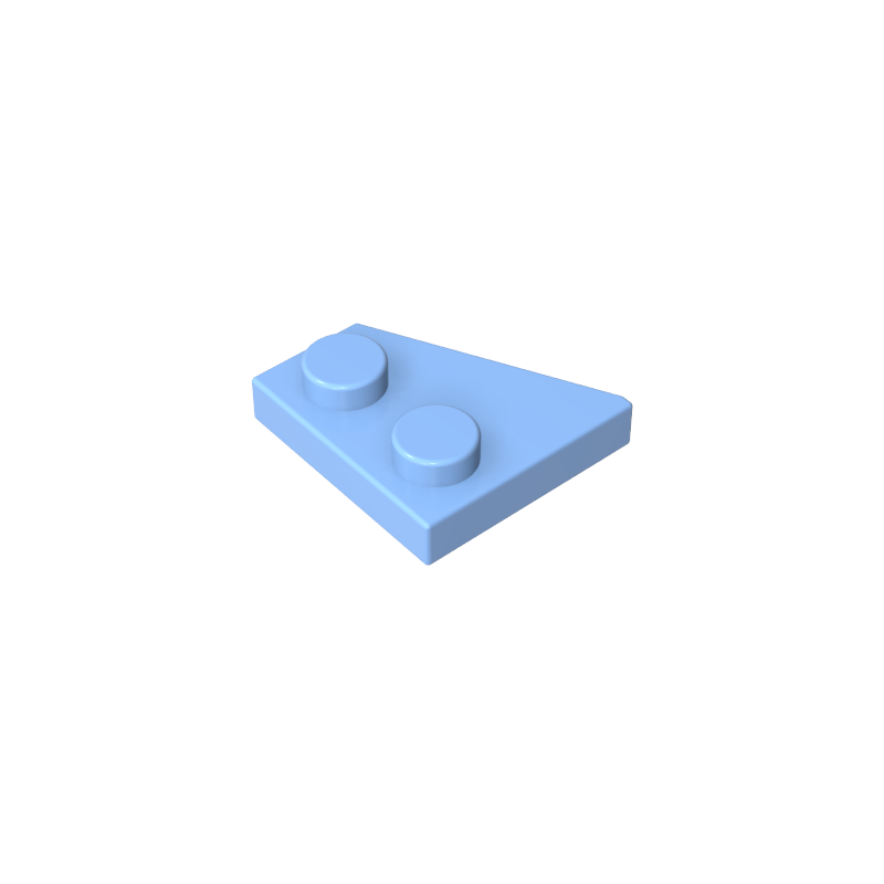 Wedge Plate 2 x 2 Right