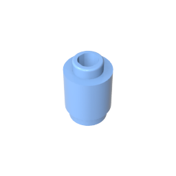 Brick Round 1 x 1 Open Stud