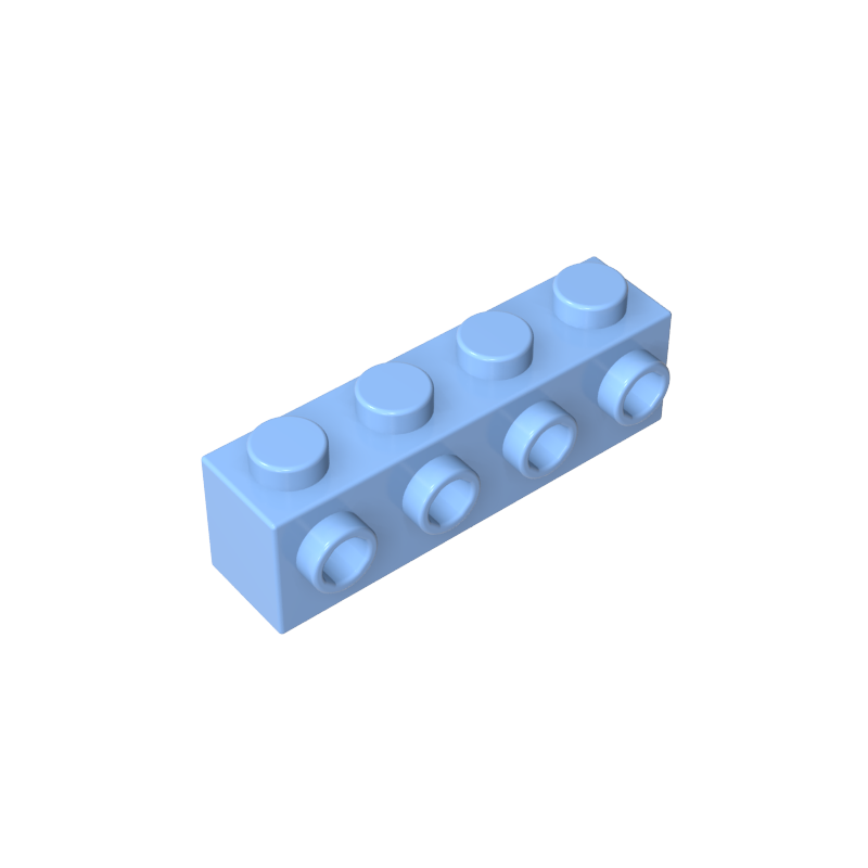 Brick Special 1 x 4 with 4 Studs on One Side