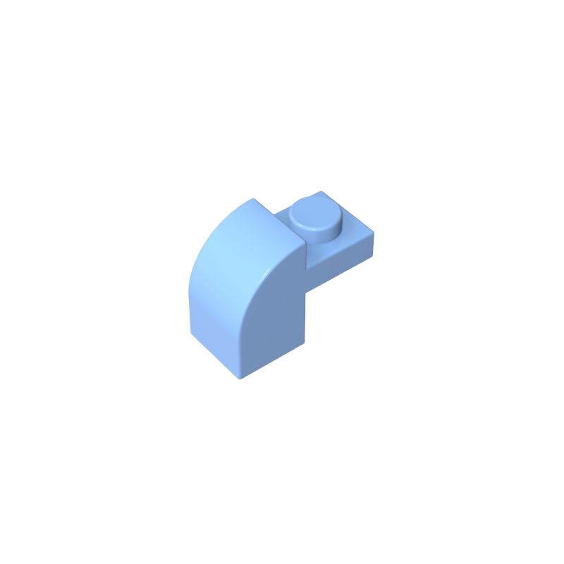 Brick Curved 1 x 2 x 1 1/3 with Curved Top