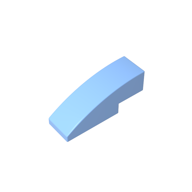 Slope Curved 3 x 1 No Studs