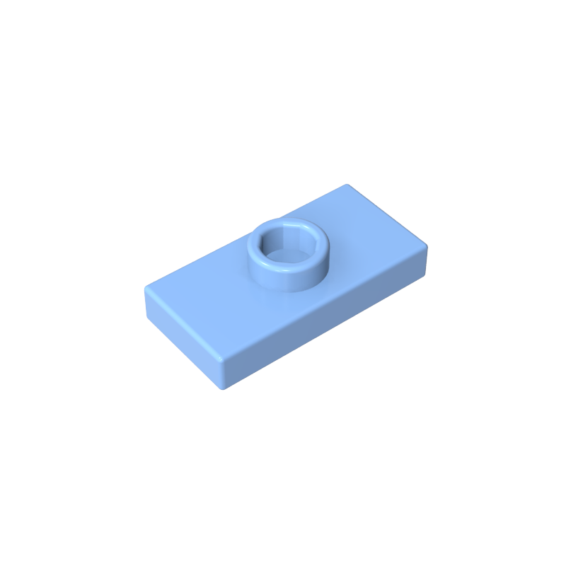 Plate Special 1 x 2 with 1 Stud with Groove and Inside Stud Holder (Jumper)
