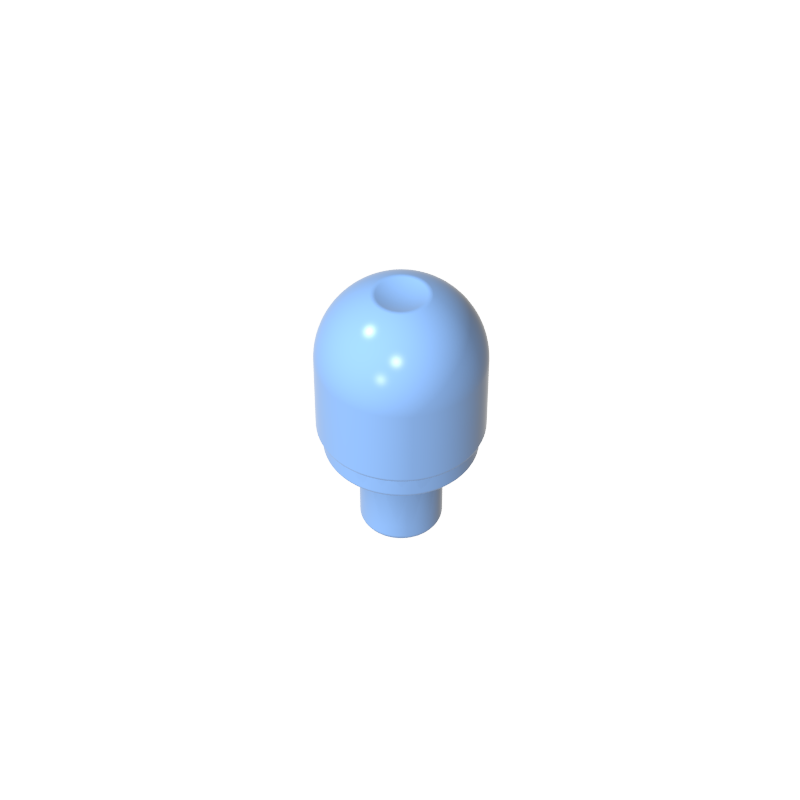Light Cover 1 x 1 Round with Internal Bar / Bionicle Barraki Eye
